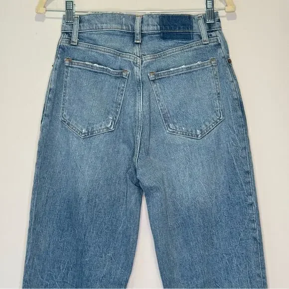 Abercrombie & Fitch Ultra High Rise 90s Straight Jean Vintage Comfort Stretch‎ - Picture 7 of 13